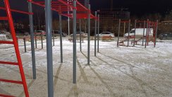 Площадка для воркаута в городе Екатеринбург №13232 Маленькая Современная фото