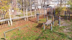 Площадка для воркаута в городе Пятигорск №13233 Маленькая Современная фото