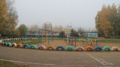 Площадка для воркаута в городе Сыктывкар №1802 Средняя Современная фото