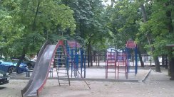 Площадка для воркаута в городе Запорожье №2390 Средняя Современная фото