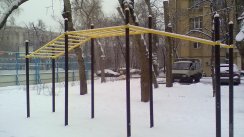 Площадка для воркаута в городе Москва №1996 Средняя Хомуты фото