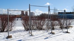 Площадка для воркаута в городе Лобня №2078 Средняя Советская фото