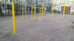 Площадка для воркаута в городе Санкт-Петербург №5043 Маленькая Современная фото