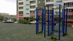 Площадка для воркаута в городе Челябинск №1261 Средняя Современная фото