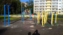 Площадка для воркаута в городе Красногорск №5346 Большая Современная фото