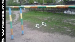 Площадка для воркаута в городе Барнаул №889 Средняя Советская фото