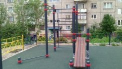 Площадка для воркаута в городе Ереван №5498 Маленькая Современная фото