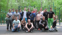 Сбор участников 100-дневного воркаута [12] Первая смена (Москва)