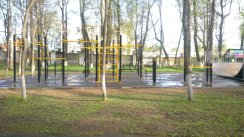 Площадка для воркаута в городе Орехово-Зуево №5162 Средняя Хомуты фото