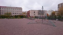 Площадка для воркаута в городе Санкт-Петербург №2546 Средняя Современная фото