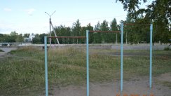 Площадка для воркаута в городе Великие Луки №4114 Средняя Советская фото