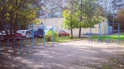Площадка для воркаута в городе Химки №1279 Маленькая Советская фото