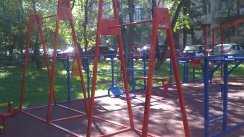 Площадка для воркаута в городе Москва №4083 Средняя Современная фото