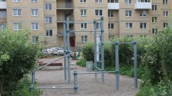 Площадка для воркаута в городе Санкт-Петербург №5325 Маленькая Современная фото
