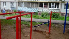 Площадка для воркаута в городе Нижний Новгород №3011 Маленькая Советская фото