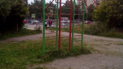 Площадка для воркаута в городе Колпино №4091 Маленькая Советская фото