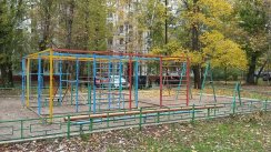 Площадка для воркаута в городе Москва №4446 Средняя Современная фото