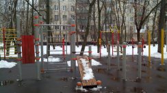 Площадка для воркаута в городе Москва №4677 Маленькая Хомуты фото