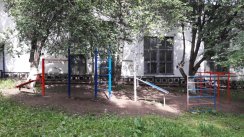 Площадка для воркаута в городе Нижний Новгород №5241 Маленькая Современная фото