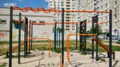 Площадка для воркаута в городе Киев №5294 Маленькая Современная фото