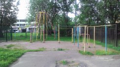 Площадка для воркаута в городе Колпино №4065 Маленькая Советская фото
