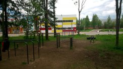 Площадка для воркаута в городе Сыктывкар №2199 Средняя Хомуты фото
