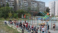 Площадка для воркаута в городе Бишкек №4698 Средняя Советская фото