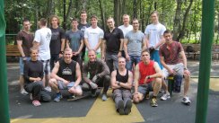 Сбор участников 100-дневного воркаута [21] (Москва)