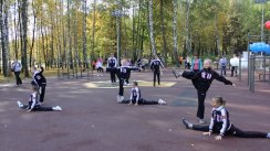 Тренировка с участниками 100-дневного воркаута (Рязань)