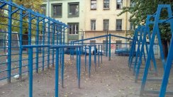 Площадка для воркаута в городе Санкт-Петербург №355 Средняя Современная фото
