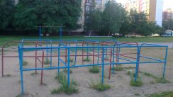 Площадка для воркаута в городе Долинская №979 Средняя Советская фото