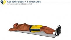 4 Time abs for lower abs - Beginners ab exercises