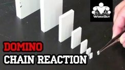 Domino Chain Reaction Knock-Out