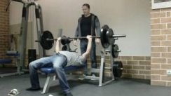 тренировка с железом 110 кг