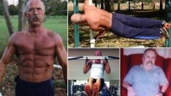 No Excuses !! Super Strong Grandfather 67 Year Old Robert Durbin AGE IS JUST A NUMBER