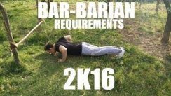 BAR-BARIAN REQUIREMENTS 2K16