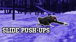 Slide Push-Ups