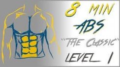 8 Mins abs workout - Level 1