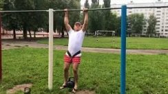 Команда Workout Курской АЭС - Пояс с гирей (17.07.2018)