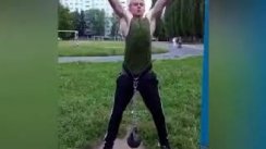 Команда Workout Курской АЭС - Пояс с гирей (09.07.2018)