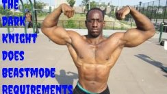 Calisthenics Routine - The Dark Knight does Beastmode Requirements