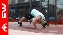 Easy Pike Push-Ups  #StreetWorkout  #shorts