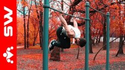 Tucked Back Lever  Street Workout #shorts