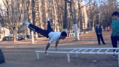 First spring training (Street Workout Odessa)
