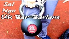 Sai Ngo (UK Bar-Barians) - Training with the added weight