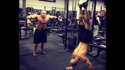 Muscle Meets Muscle-Ups | Frank Medrano and Marc Lobliner Chest Workout Collaboration