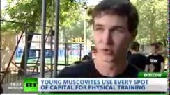 Ghetto Workout on Moscow streets (Russia Today)