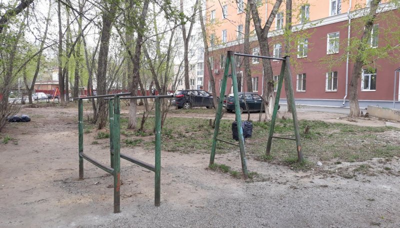 Площадка для воркаута в городе Екатеринбург №8524 Маленькая Советская фото