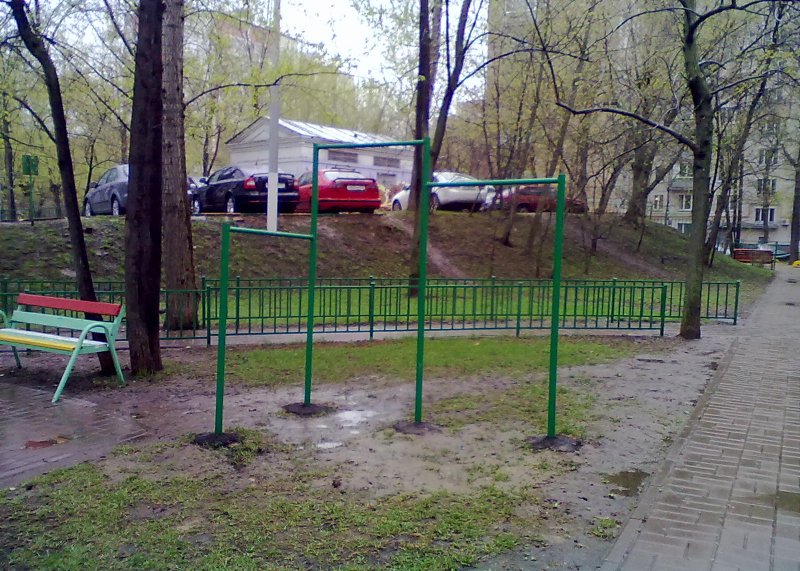 Площадка для воркаута в городе Москва №1570 Маленькая Советская фото