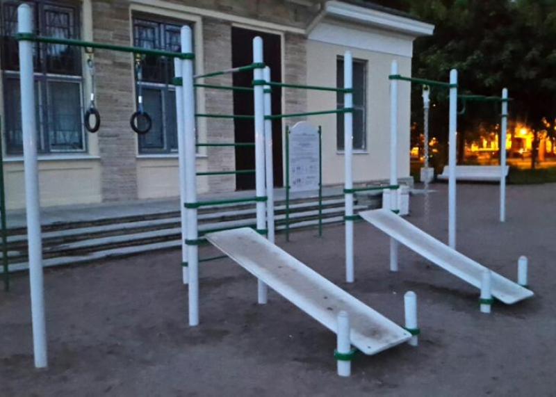 Площадка для воркаута в городе Санкт-Петербург №4044 Средняя Хомуты фото